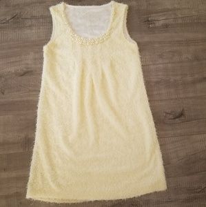Sexy n chic Size xs cream color sleeveless dress